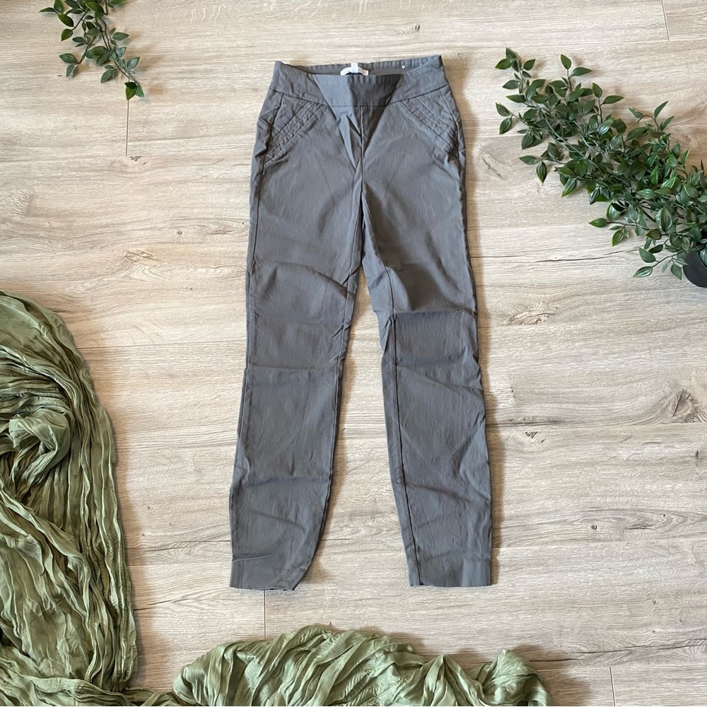Camber & grace (by RW&Co) - grey/gray legging pant XS - skinny mid-rise
